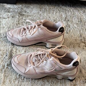 Nike Womens Shox Enigma 9000 BQ9001-600 Pink Running Shoes